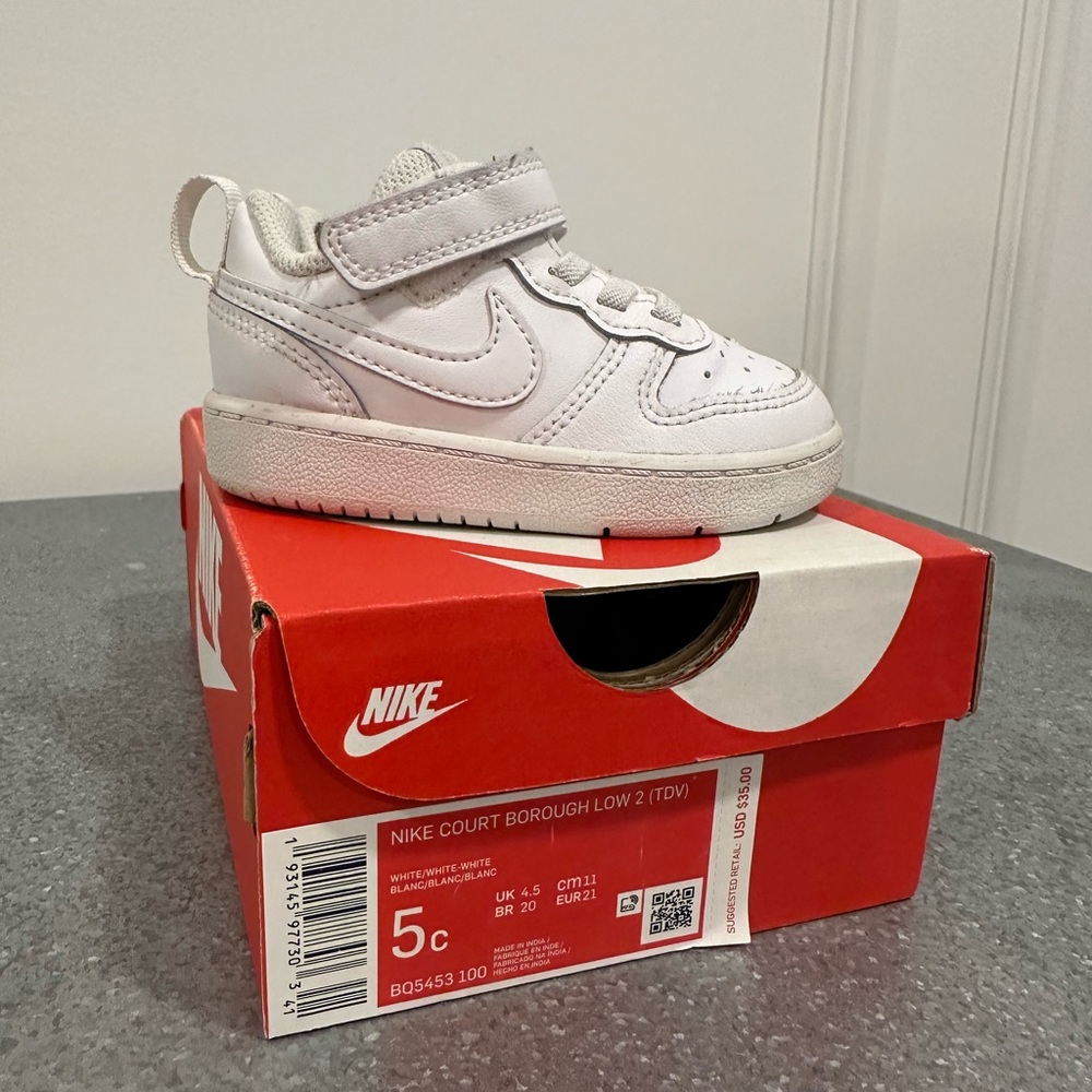 Nike Kids' White Sneakers